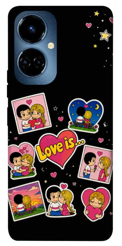 Чехол на TECNO Camon 19 Pro Love is фото 1 из 1