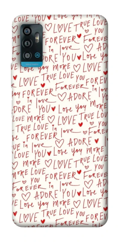 Чохол на ZTE Blade A71 Love aesthetic ver.4 фото 1 з 1