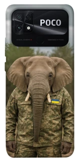 Чехол на Xiaomi Poco C40 Слон защитник фото 1 из 1