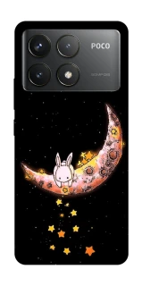Чехол на Xiaomi Poco F6 Pro Moon rabbit фото 1 из 1