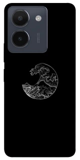 Чохол на Vivo Y36 Black tsunami фото 1 з 1