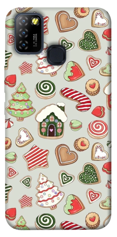 Чохол на Infinix Hot 10 Lite Новорічний v7 фото 1 з 1