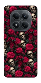 Чохол на Xiaomi Redmi Note 15 Pro 4G Черепа та рози фото 1 з 1