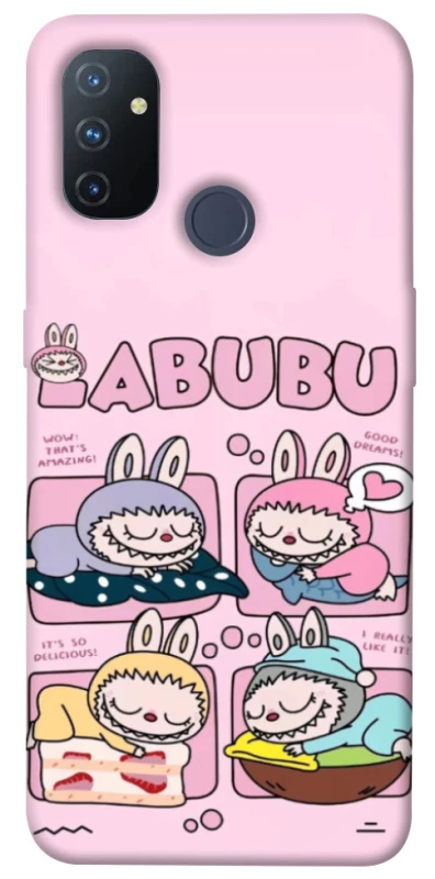 Чохол на OnePlus Nord N100 Labubu Dreams Collage фото 1 з 1