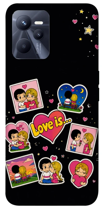 Чохол на Realme C35 Love is фото 1 з 1
