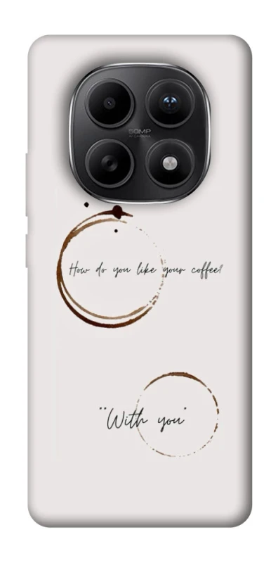 Чохол на Xiaomi Redmi Note 15 5G Coffee with you фото 1 з 1