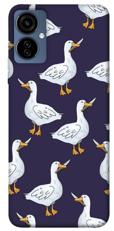 Чохол на TECNO Camon 19 Neo Гуси з претензією фото 1 з 1