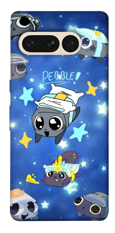 Чохол на Google Pixel 7 Pro Pebble kitten stars фото 1 з 1