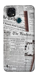 Чехол на ZTE Blade 20 Smart Газеты фото 1 из 1