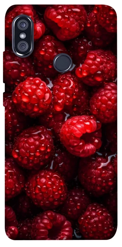 Чехол на Xiaomi Redmi Note 5 Pro / Note 5 (AI Dual Camera) Малинка фото 1 из 1