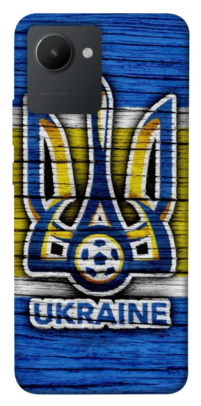 Чохол на Realme C30s UA-Football ver.1 фото 1 з 1