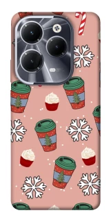 Чехол на Infinix Hot 40 Pro Новогодний v38 фото 1 из 1