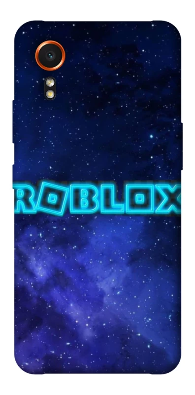 Чохол на Samsung Galaxy Xcover7 Roblox Space Logo Blue фото 1 з 1