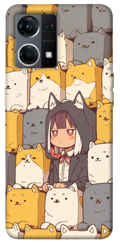 Чохол на Oppo Reno 7 4G Like a cat фото 1 з 1
