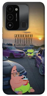 Чохол на TECNO Spark 8C Патрік на перегонах фото 1 з 1