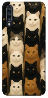 Чехол на Samsung Galaxy A70 (A705F) Colorful Cat Collage фото 1 Чехол на Samsung Galaxy A70 (A705F) Colorful Cat Collage фото 1 из 1