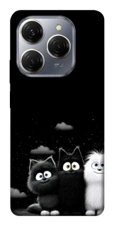 Чохол на TECNO Spark 20 Pro Three Cats фото 1 з 1