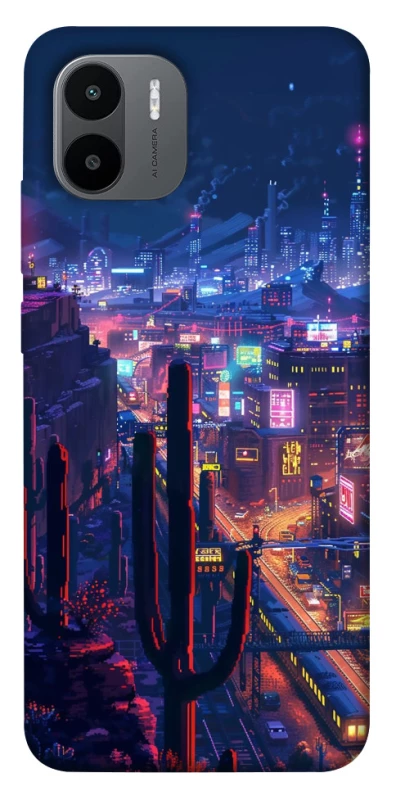 Чохол на Xiaomi Redmi A1+ / Poco C50 / A2+ Night city фото 1 з 1
