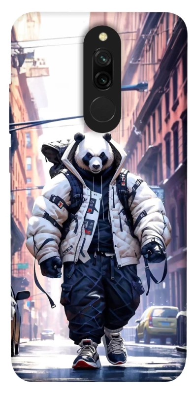 Чохол на Xiaomi Redmi 8 Панда кур'єр фото 1 з 1