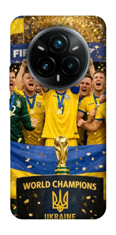 Чохол на Realme 14 Pro+ UA-Football ver.5 фото 1 з 1