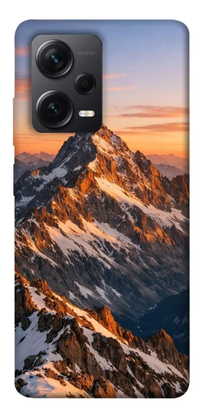 Чехол на Xiaomi Redmi Note 12 Pro 5G Sunrise mountain фото 1 из 1