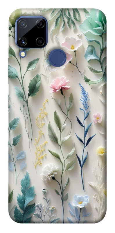 Чохол на Realme C15 Floral design ver.3 фото 1 з 1