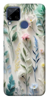 Чехол на Realme C15 Floral design ver.3 фото 1 из 1