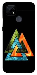 Чехол на Realme C21 Валькнут v4 фото 1 из 1