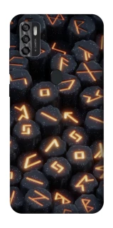 Чехол на ZTE Blade A7s (2020) Огненые руны фото 1 из 1