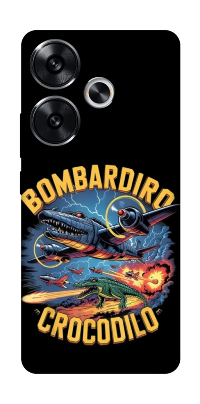 Чохол на Xiaomi Poco F6 Bombardino Crocodilo v2 фото 1 з 1
