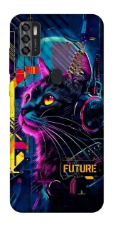 Чохол на ZTE Blade A7s (2020) Cyber Cat v2 фото 1 з 1