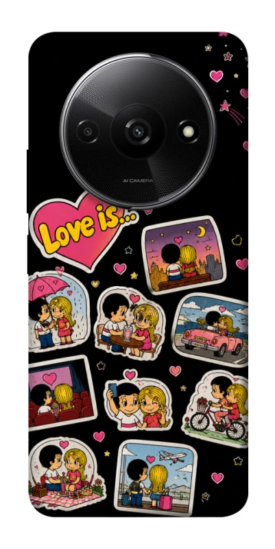 Чохол на Xiaomi Redmi A3 Love is ver.3 фото 1 з 1