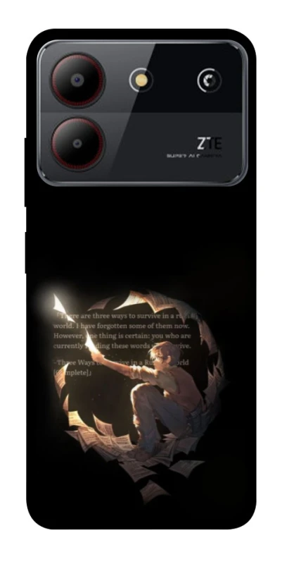 Чохол на ZTE Blade A54 4G Omniscient Reader's v2 фото 1 з 1