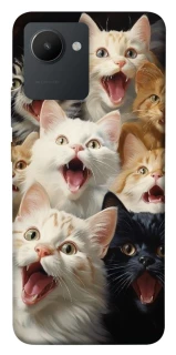 Чехол на Realme C30 Коты фото 1 из 1