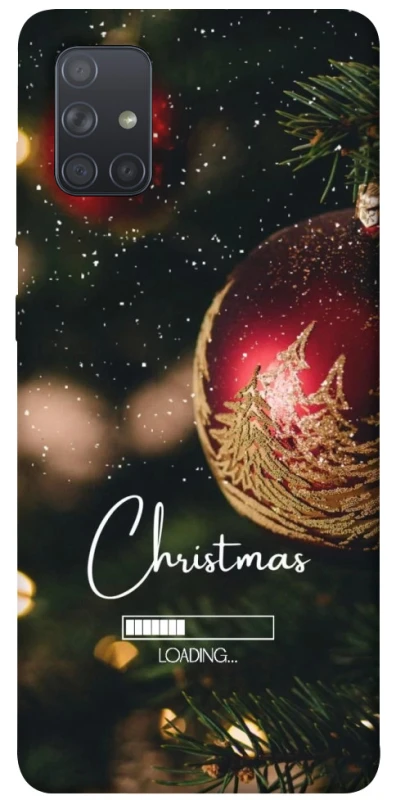 Чехол на Samsung Galaxy A71 Christmas Loading ver.2 фото 1 из 1