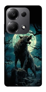 Чохол на Xiaomi Redmi Note 13 Pro 4G Вовк під місяцем фото 1 з 1