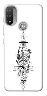 Чехол на Motorola Moto E20 Tattoo ver.7 фото 1 из 1