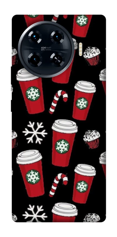 Чохол на TECNO Spark 20 Pro+ Новорічний v40 фото 1 з 1