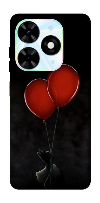Чехол на TECNO Spark Go 2024 Reds Balloons фото 1 из 1