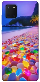 Чохол на Samsung Galaxy Note 10 Lite (A81) Каміння світиться на березі фото 1 з 1