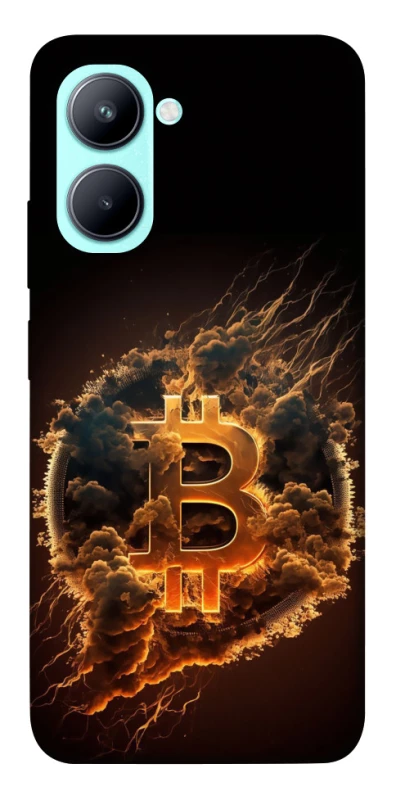 Чехол на Realme C33 Smoky Bitcoin фото 1 из 1