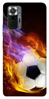 Чехол на Xiaomi Redmi Note 10 Pro Max Football Abstract фото 1 из 1