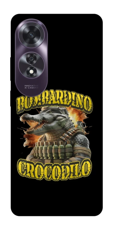 Чохол на Oppo A60 Bombardino Crocodilo фото 1 з 1