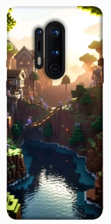 Чехол на OnePlus 8 Pro Minecraft sunset фото 1 из 1