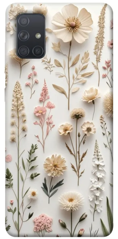 Чохол на Samsung Galaxy A71 Floral design ver.1 фото 1 з 1