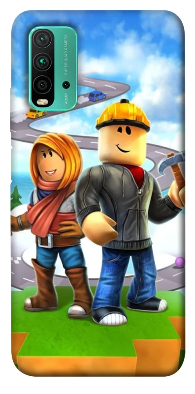 Чохол на Xiaomi Redmi Note 9 4G / Redmi 9 Power Roblox Builder Adventure фото 1 з 1