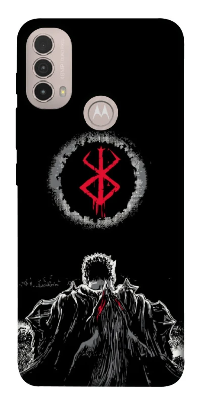 Чохол на Motorola Moto E40 Berserk moon фото 1 з 1