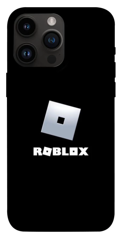 Чехол на Apple iPhone 14 Pro Max (6.7") Roblox logo black фото 1 из 1