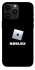 Чехол на Apple iPhone 14 Pro Max (6.7") Roblox logo black фото 1 из 1