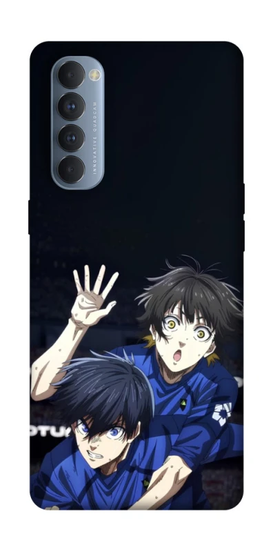 Чохол на Oppo Reno 4 Pro Blue Lock v2 фото 1 з 1